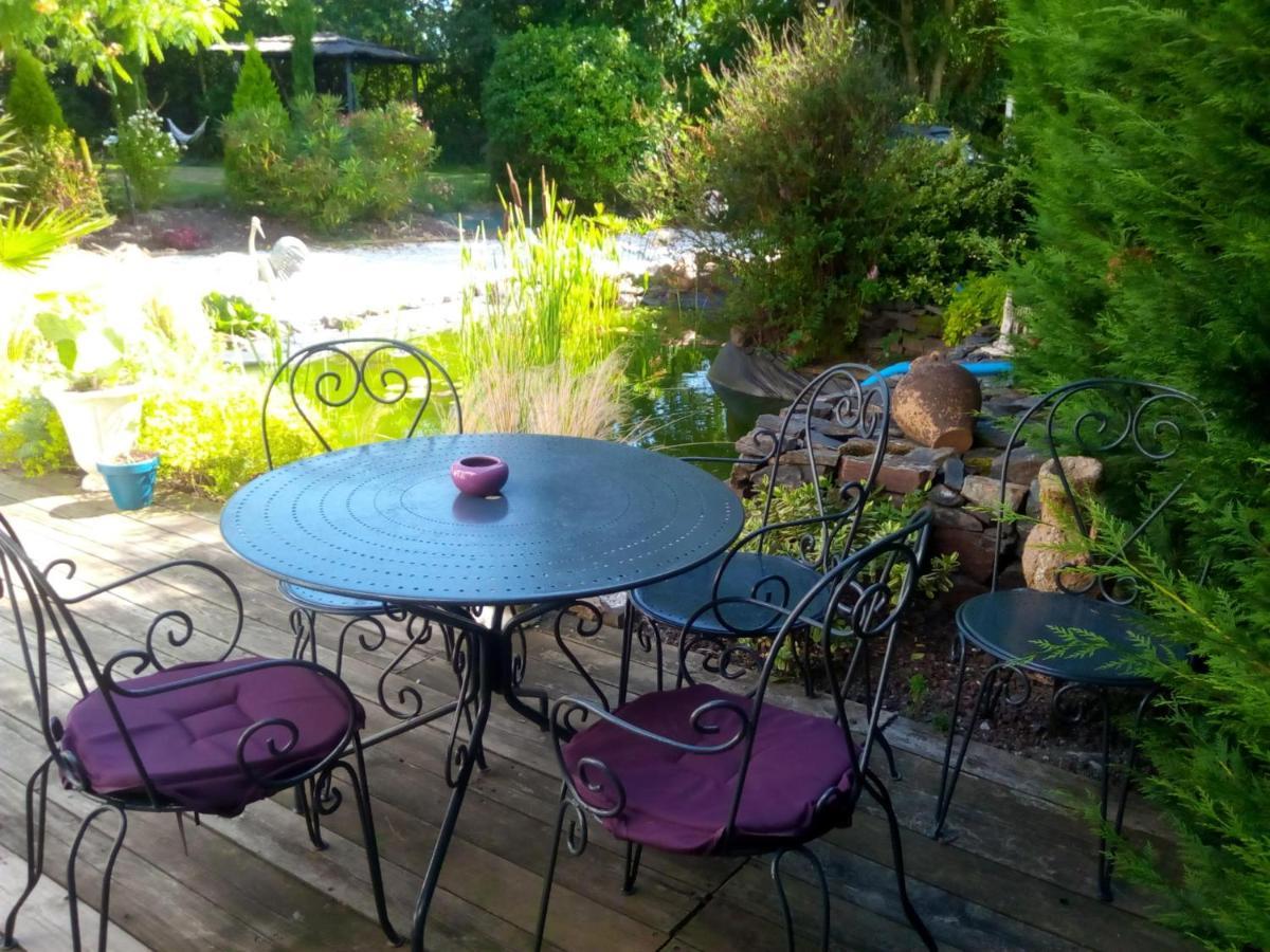 Mas Des Vignes Piscine Chauffee Bed & Breakfast Le Champ-Saint-Pere Luaran gambar