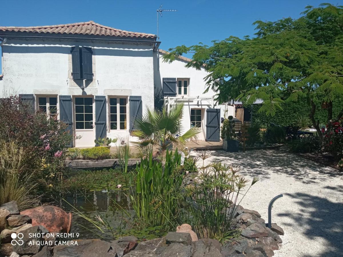 Mas Des Vignes Piscine Chauffee Bed & Breakfast Le Champ-Saint-Pere Luaran gambar