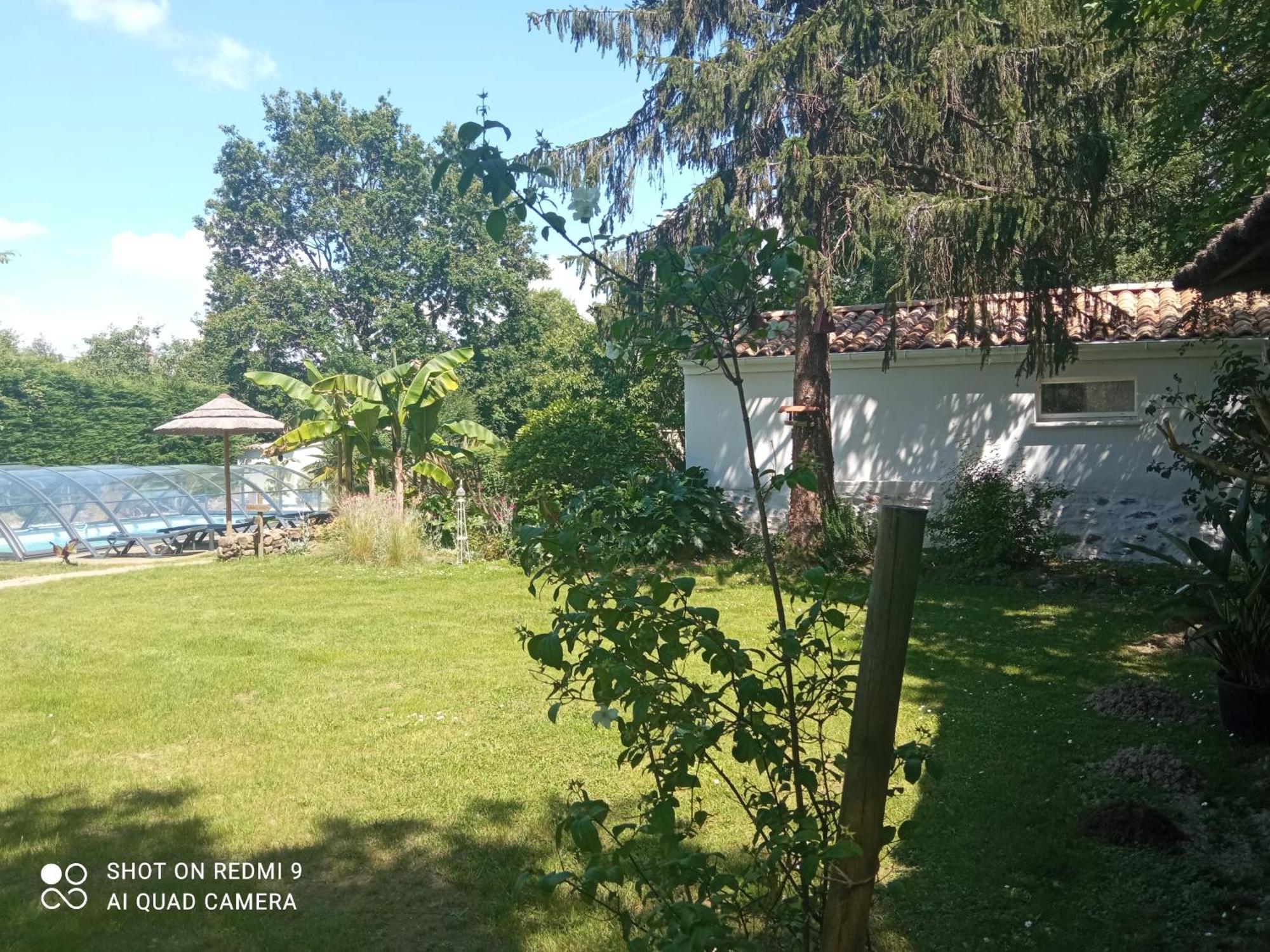 Mas Des Vignes Piscine Chauffee Bed & Breakfast Le Champ-Saint-Pere Luaran gambar