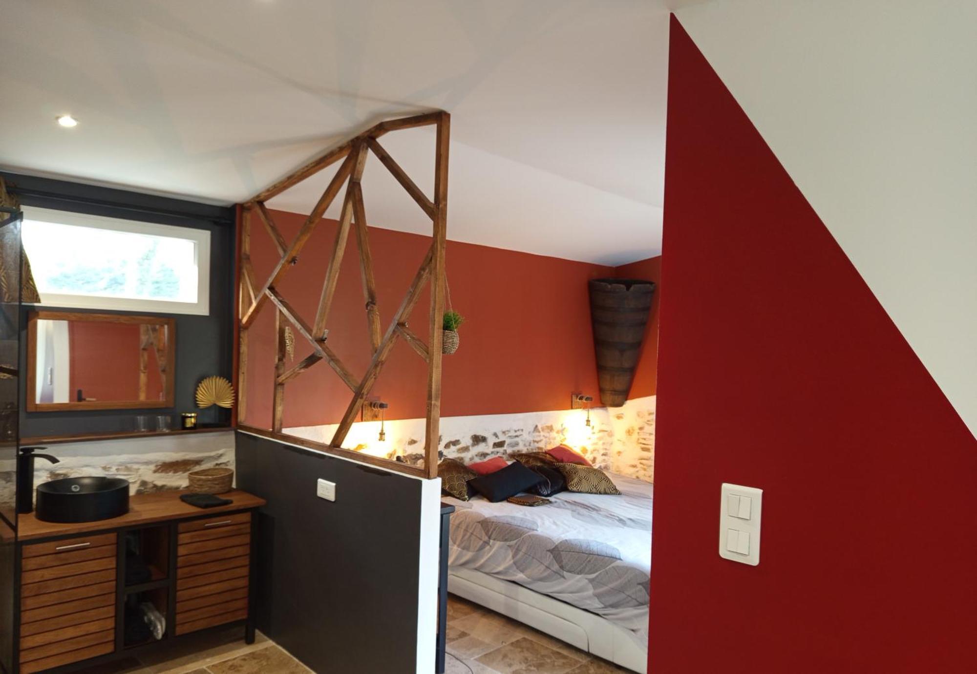 Mas Des Vignes Piscine Chauffee Bed & Breakfast Le Champ-Saint-Pere Luaran gambar